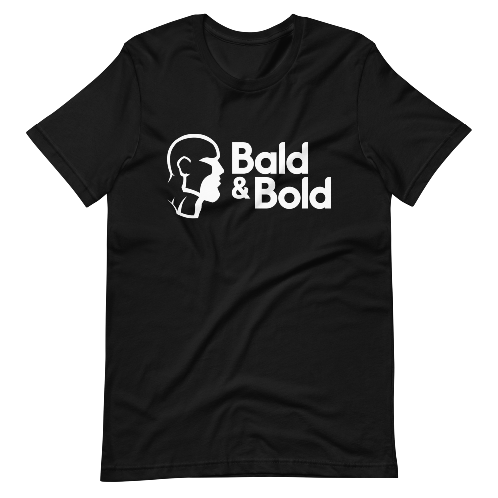 Bald & Bold Black Tee
