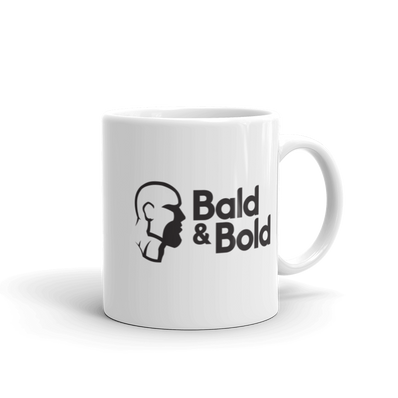 Bald and bold mug