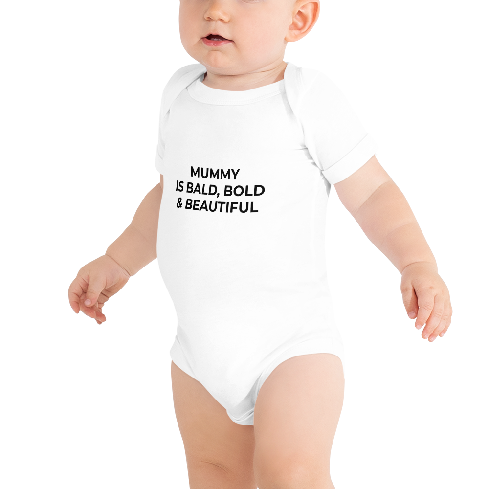 Mummy is Bald, Bold & Beautiful Onesie