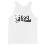 Bald & Bold White Tank