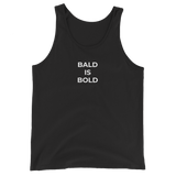 Bald & Bold Black Tank